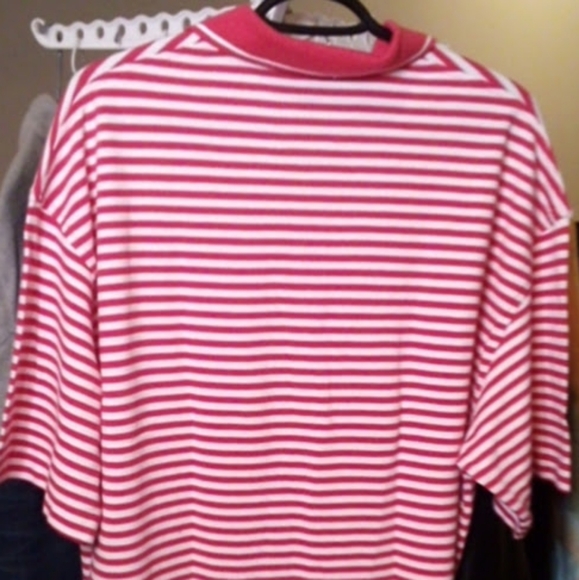 The Hunt Club Red and White Striped Men's Polo shirt. Short Sleeve Sz XL NWT - Picture 6 of 6